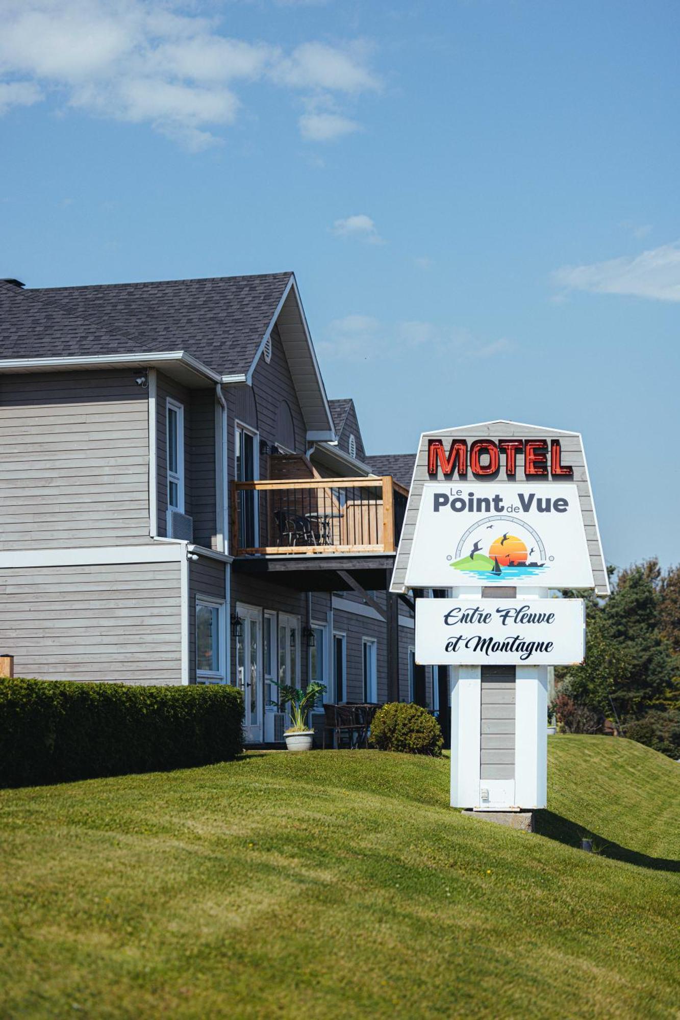 Motel Le Point De Vue La Malbaie Dış mekan fotoğraf