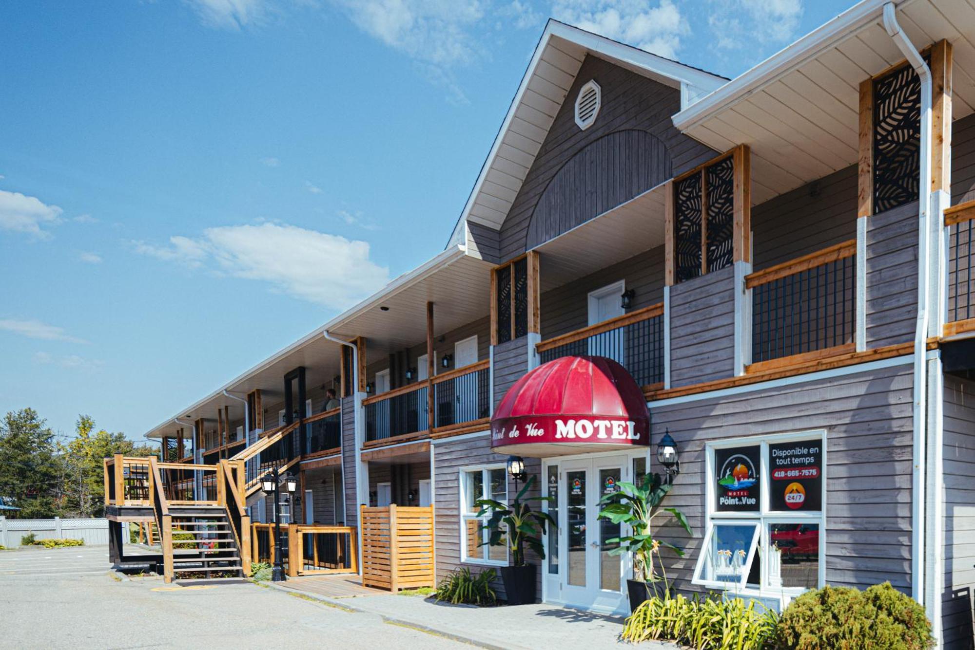 Motel Le Point De Vue La Malbaie Dış mekan fotoğraf