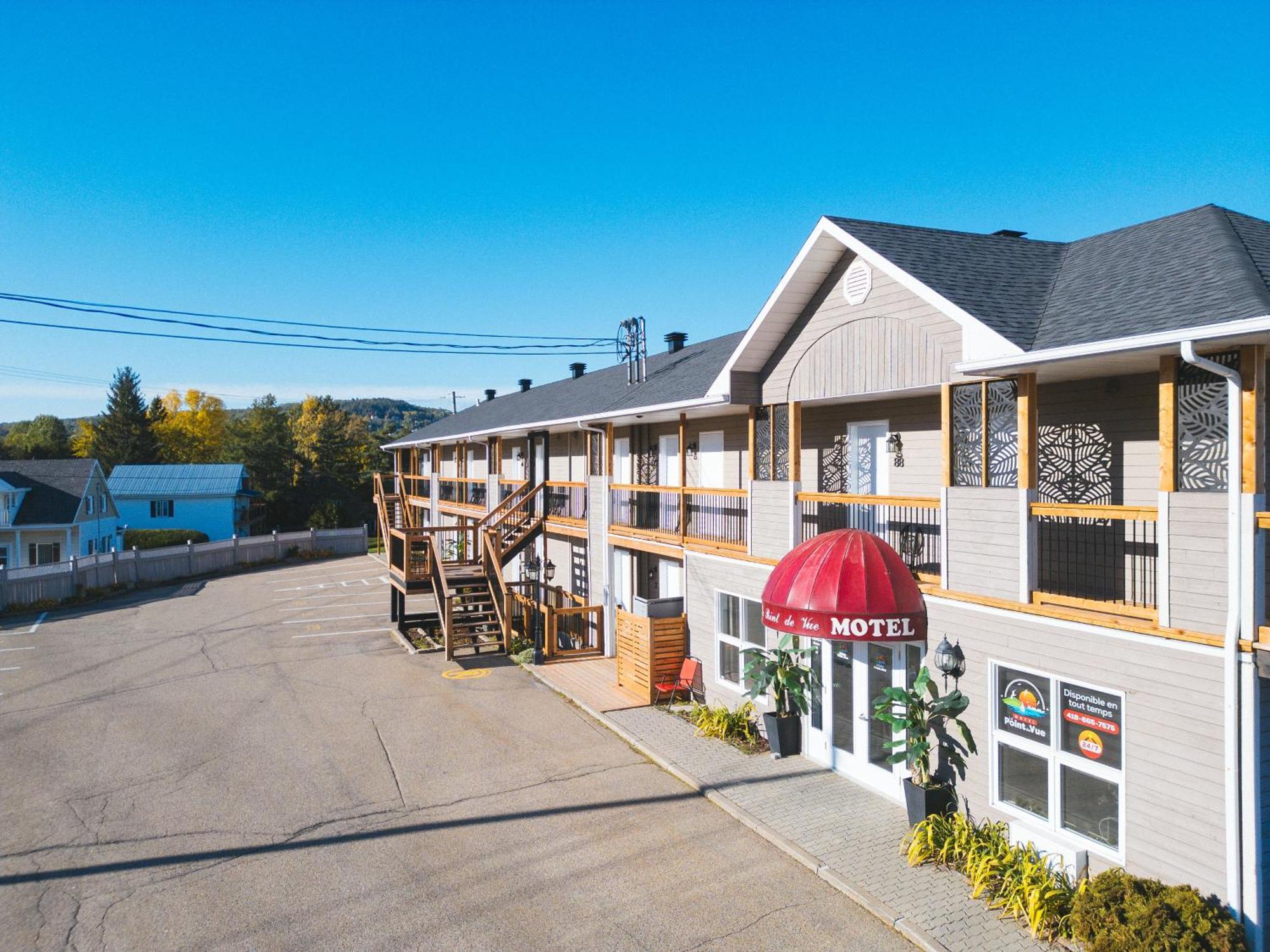 Motel Le Point De Vue La Malbaie Dış mekan fotoğraf