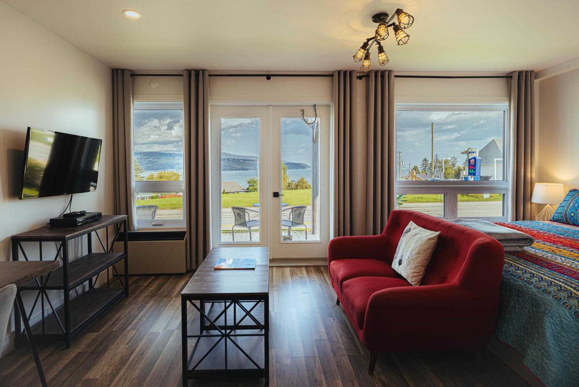 Motel Le Point De Vue La Malbaie Dış mekan fotoğraf